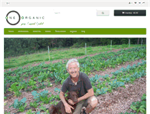 Tablet Screenshot of oneorganic.com.au